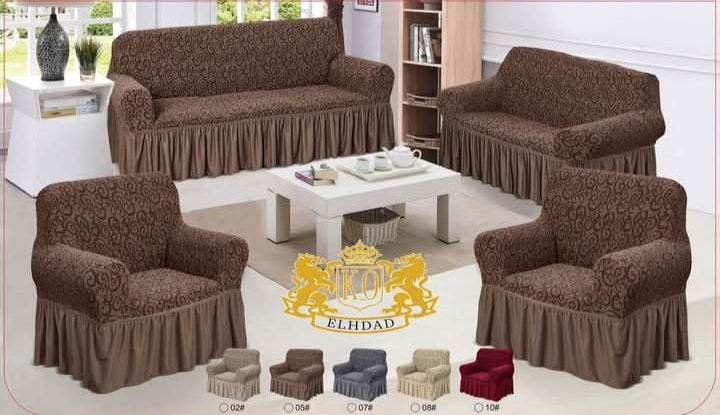 Woven jacquard stretch sofa covers 7 seater 3+2+1+1 covers